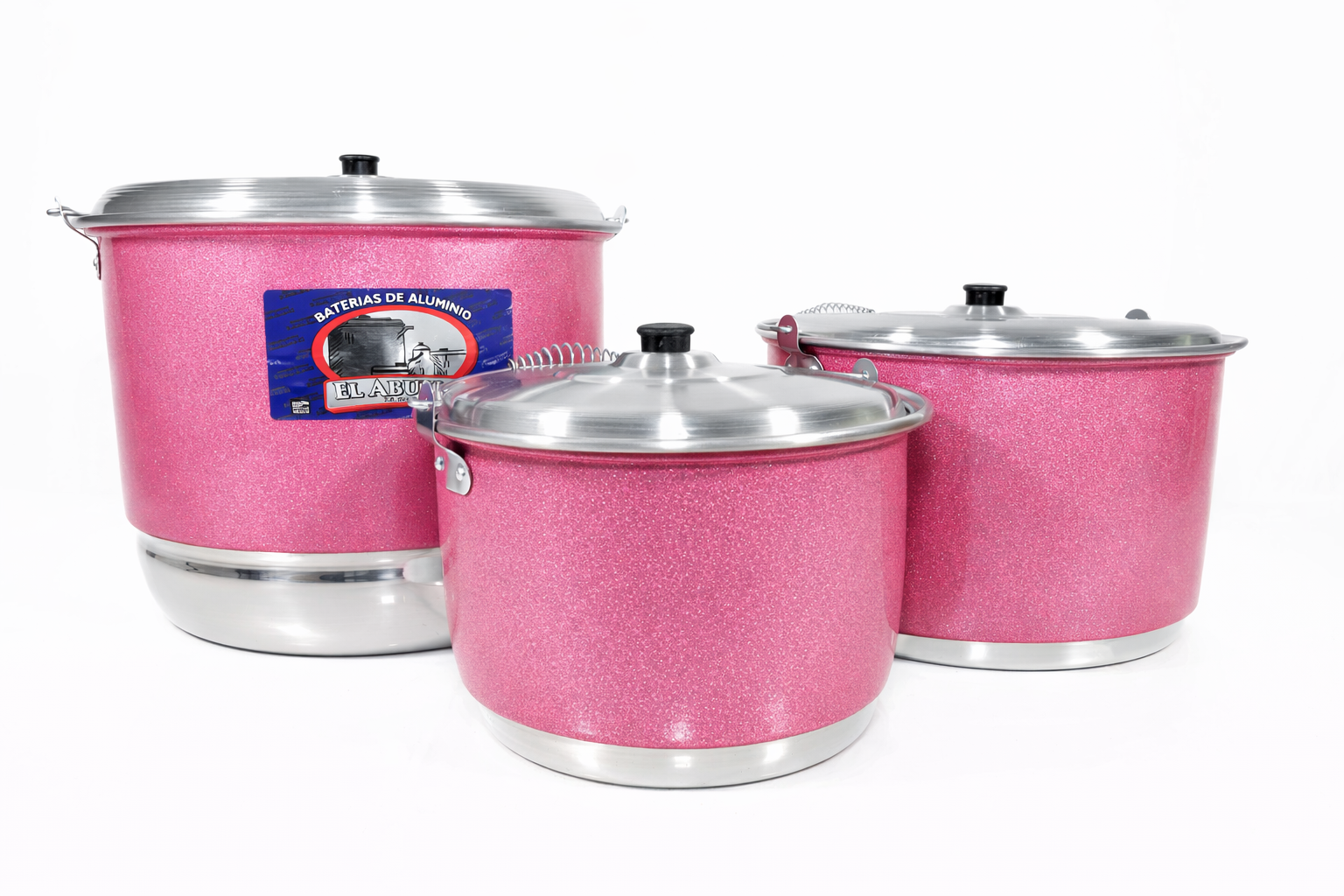 Set de 3 Convexas EL ABUELO – Capacidad, versatilidad y rendimiento en tu cocina
