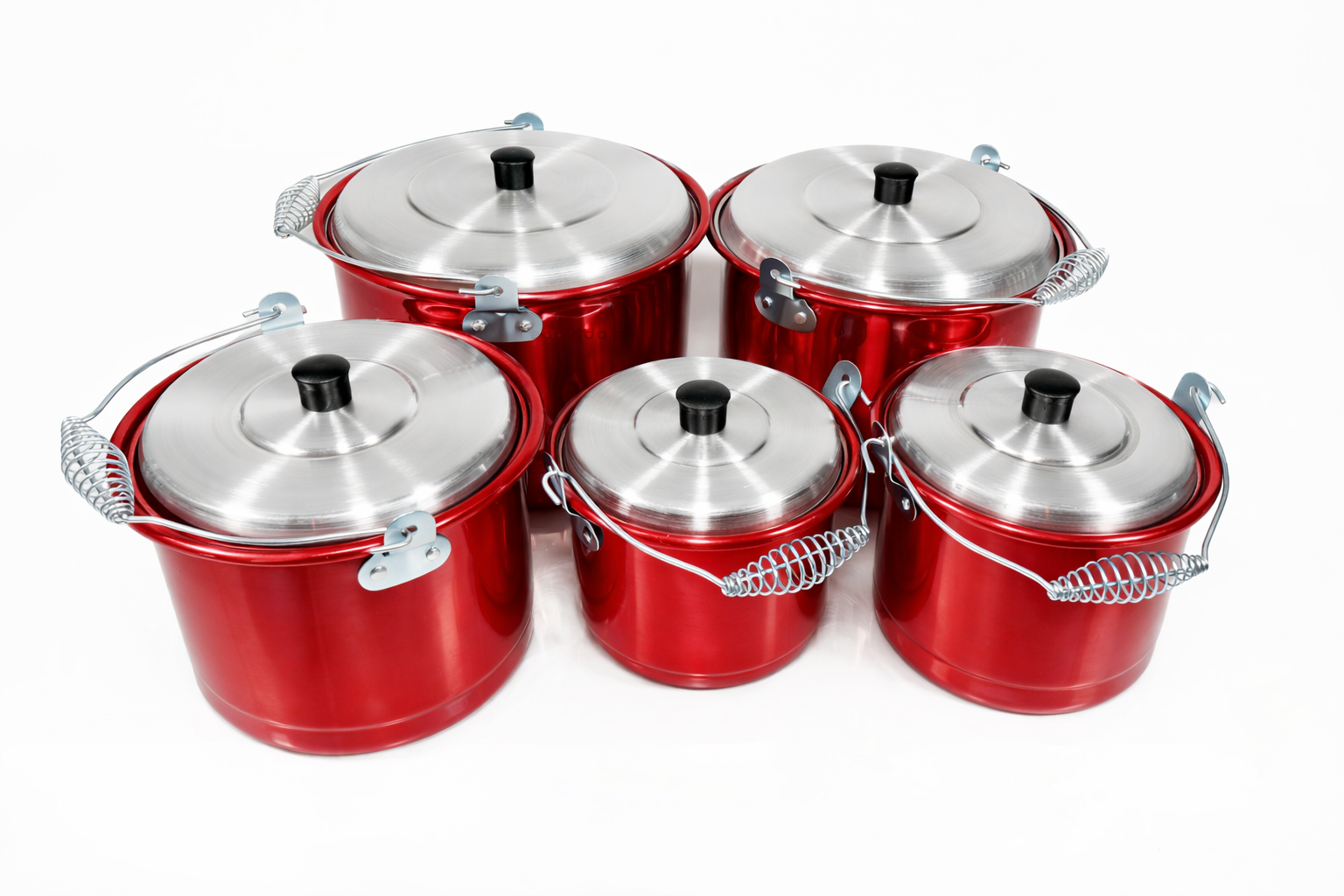 Set de 5 Piezas Lecheras EL ABUELO – Calidad y resistencia en cada cocina
