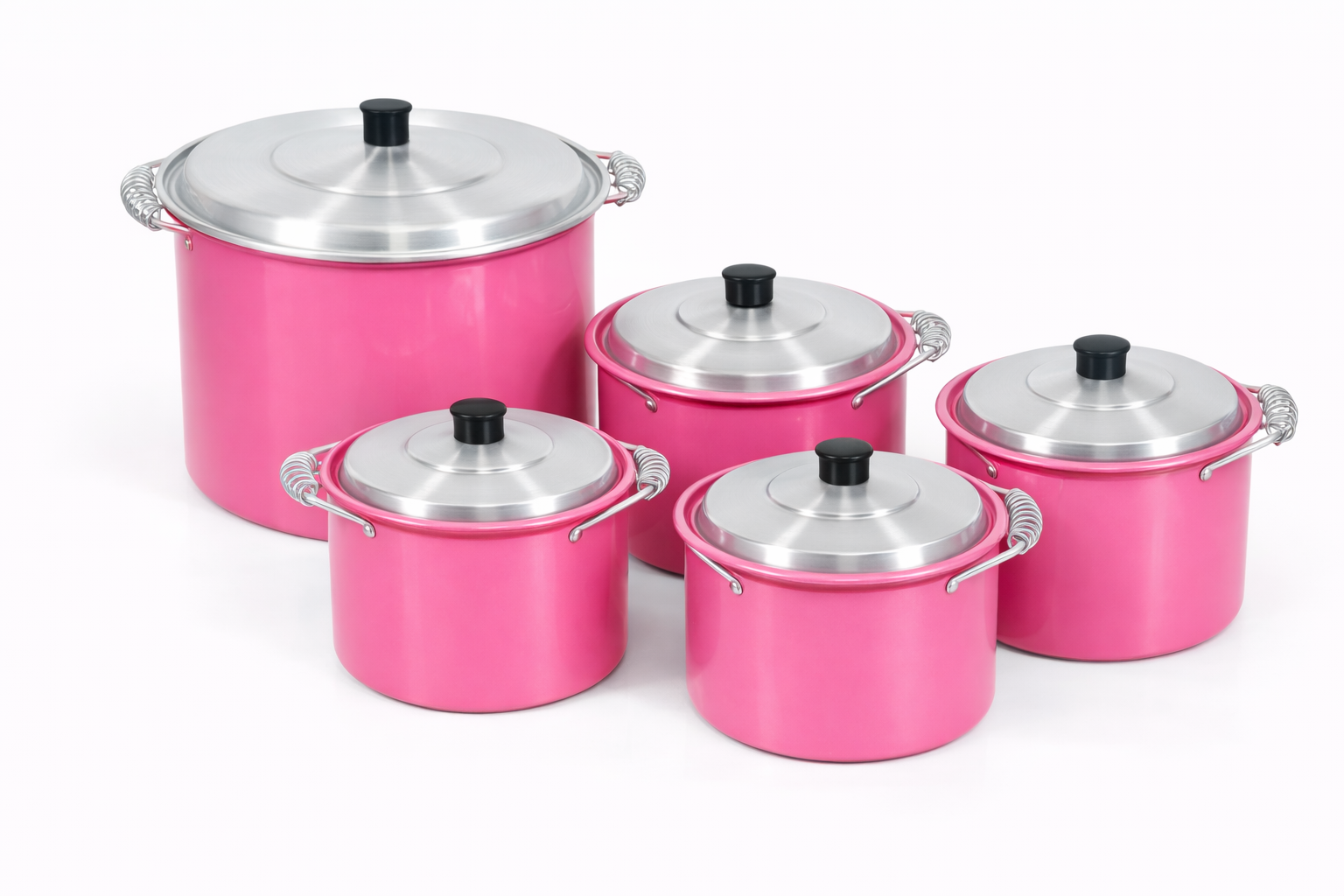 Set de 5 Piezas Lecheras EL ABUELO – Calidad y resistencia en cada cocina